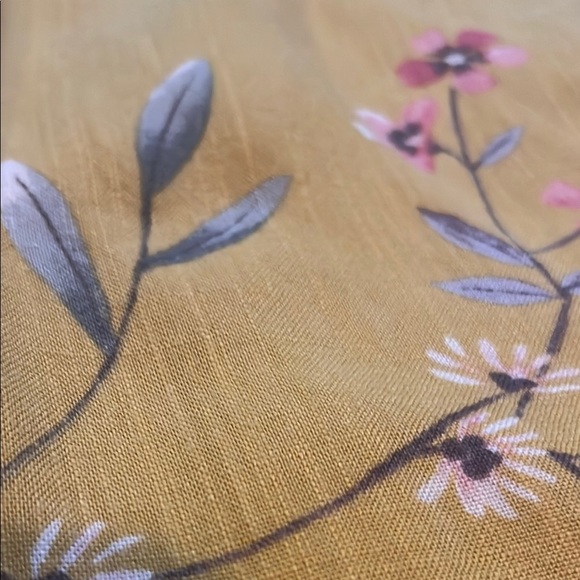 One Clothing Yellow Midi Floral Sundress - Picture 8 of 14